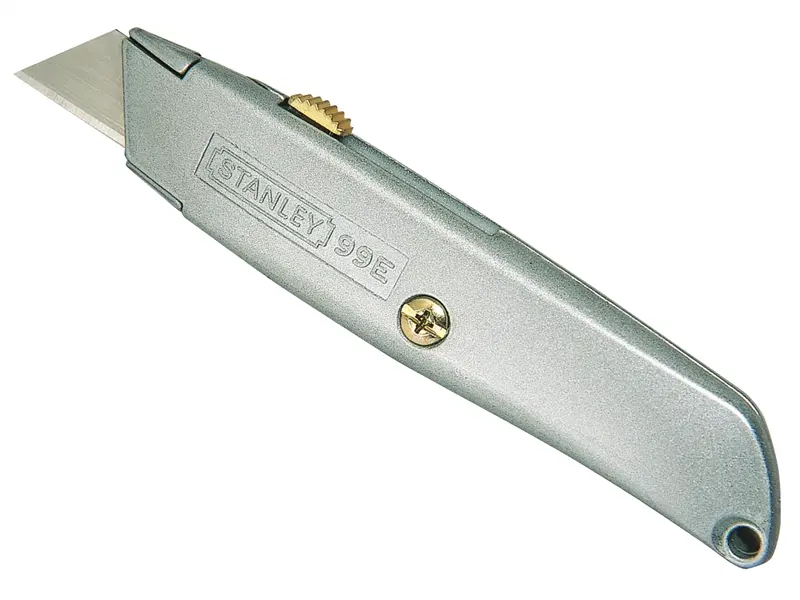 Stanley Retractable Blade Knife + Carbide Blades 