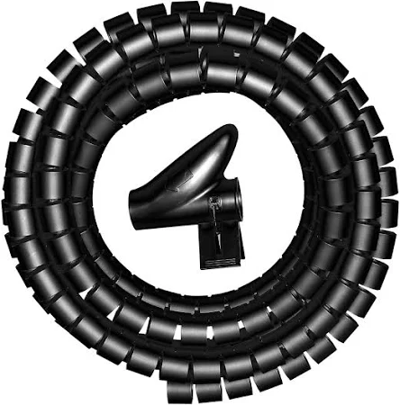 Black Cable Tidy 20mm x 2.5m 