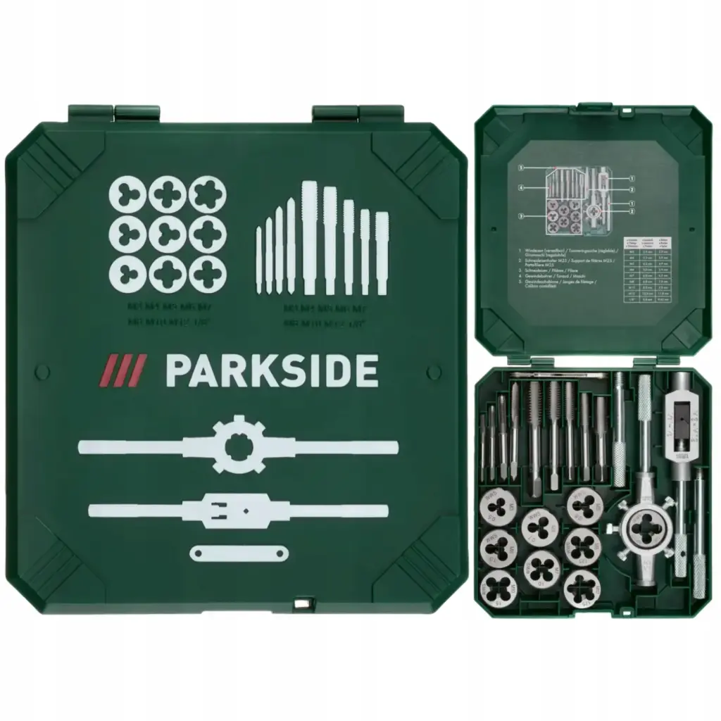 Parkside Tap & Dye Set 21pcs