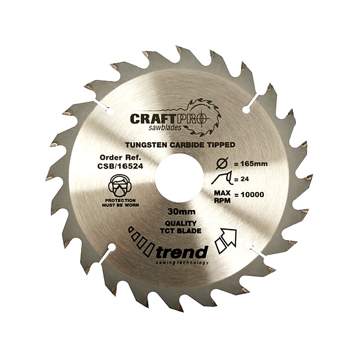 Trend Combination TCT Blade 210mm X 48 T X 30mm Bore Tungsten Carbide Tipped