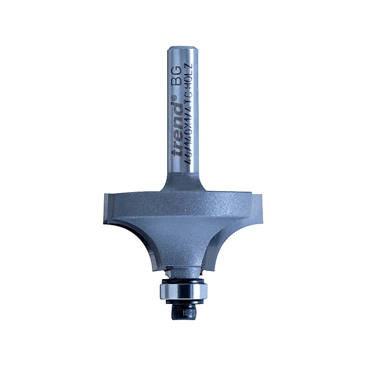Trend  46/150 X 1/4 TCT Bearing Guided Ovolo & Round Over 12.7mm Radius