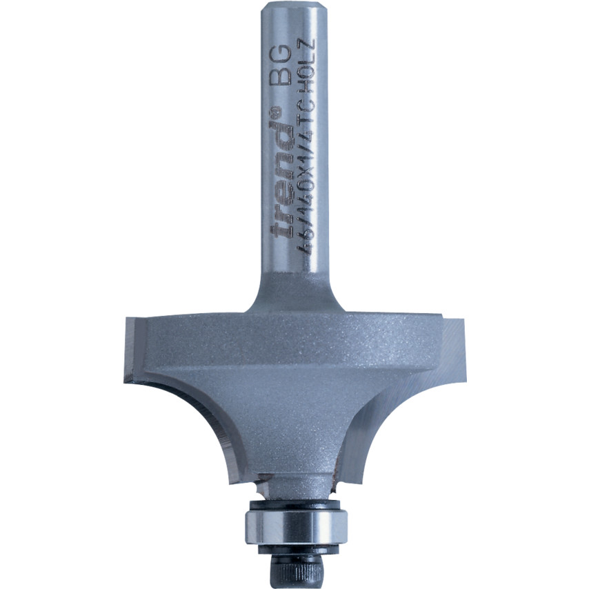 Trend  46/150 X 1/4 TCT Bearing Guided Ovolo & Round Over 12.7mm Radius