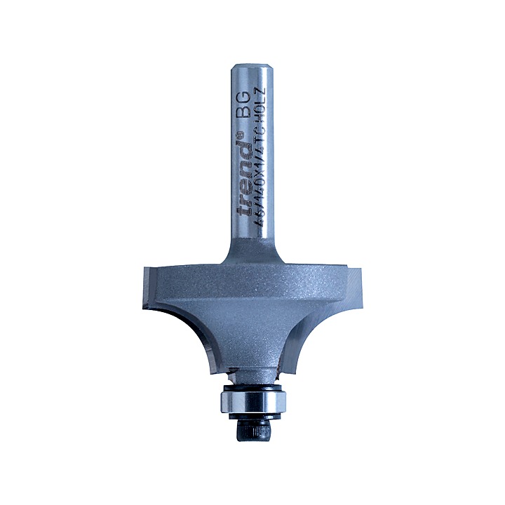 Trend 46/140 X 1/4 TCT Bearing Guided Ovolo & Round Over 9.5mm Radius