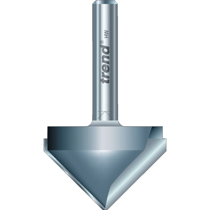 Trend 11/3X1/4TC 11/3 X 1/4 TCT V Groove Cutter 45Â 9.2 X 19.1mm