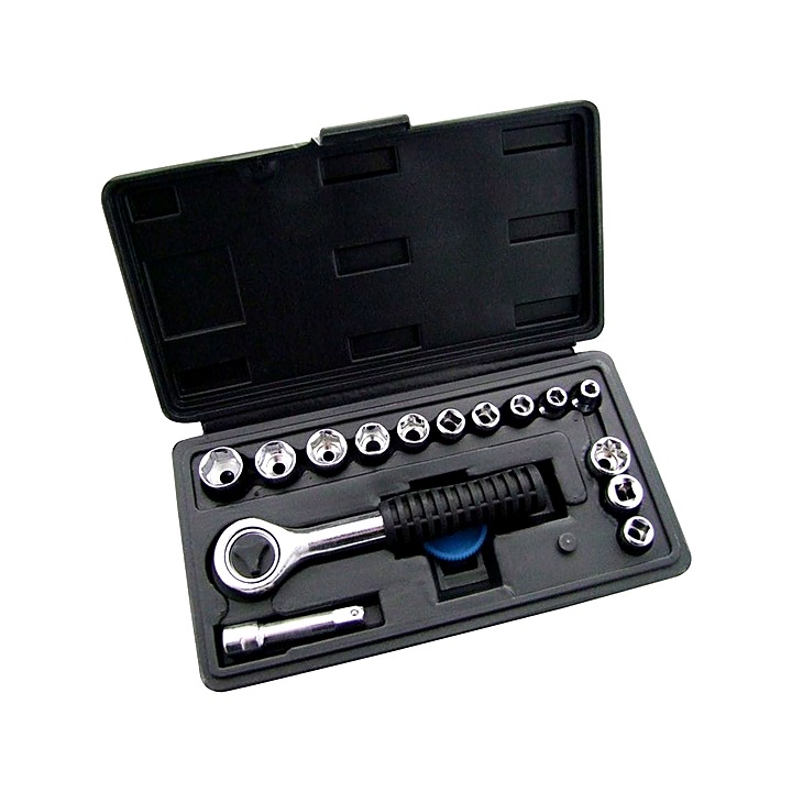 Amtech 16 Piece 1/4" Drive Socket Set 