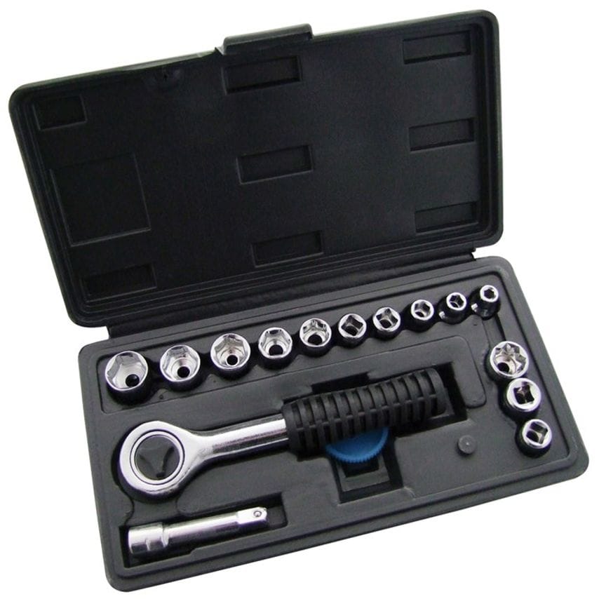 Amtech 16 Piece 1/4" Drive Socket Set 