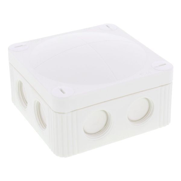 Wiska Combi IP66 Junction Box with 5-Pole Terminals White