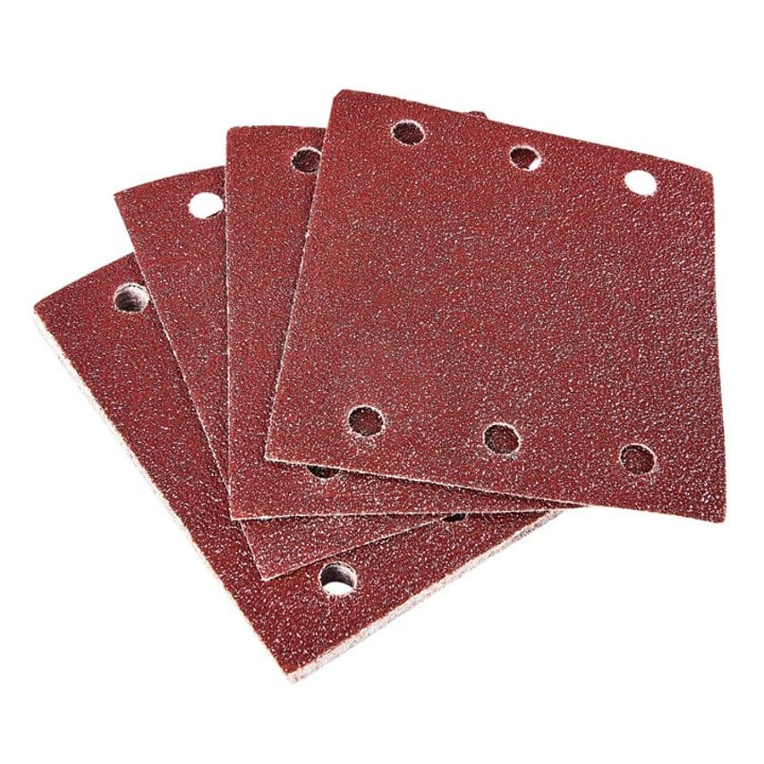 Amtech P60 110mm X 100mm Square Sanding Sheets 10 Pack 