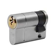 Asec Dual Finish 6 Pin Half Euro Cylinder