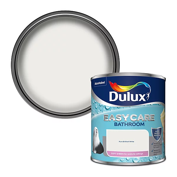 Dulux Easycare Bathroom Pure Brilliant White 1L
