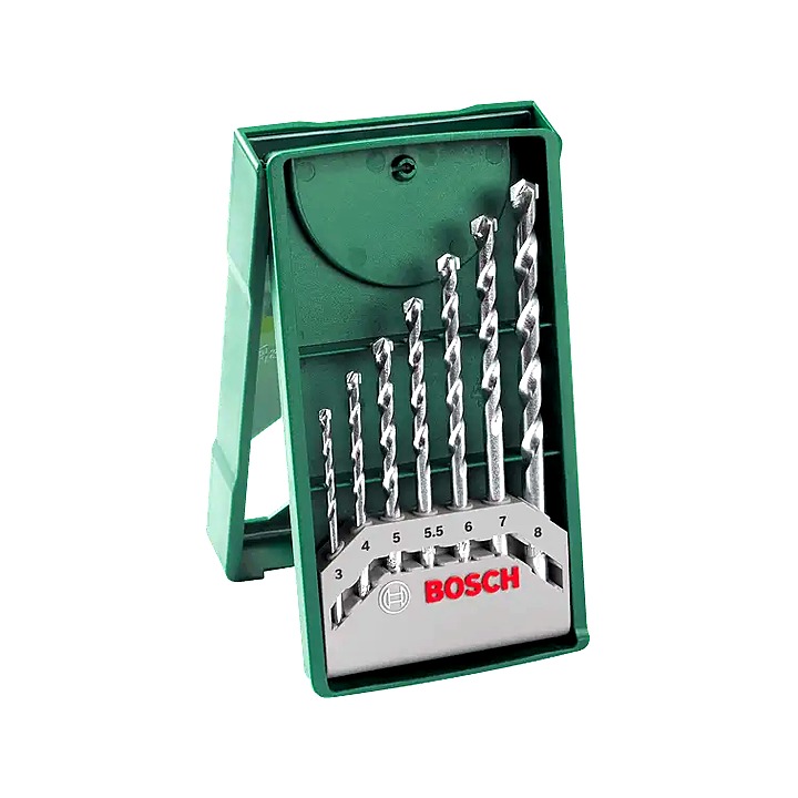 Bosch 7 Piece Masonry Drill Bit Set