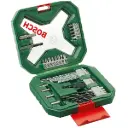 Bosch 34-Piece Masonry Drill, Metal Wood Drill Bit Set 