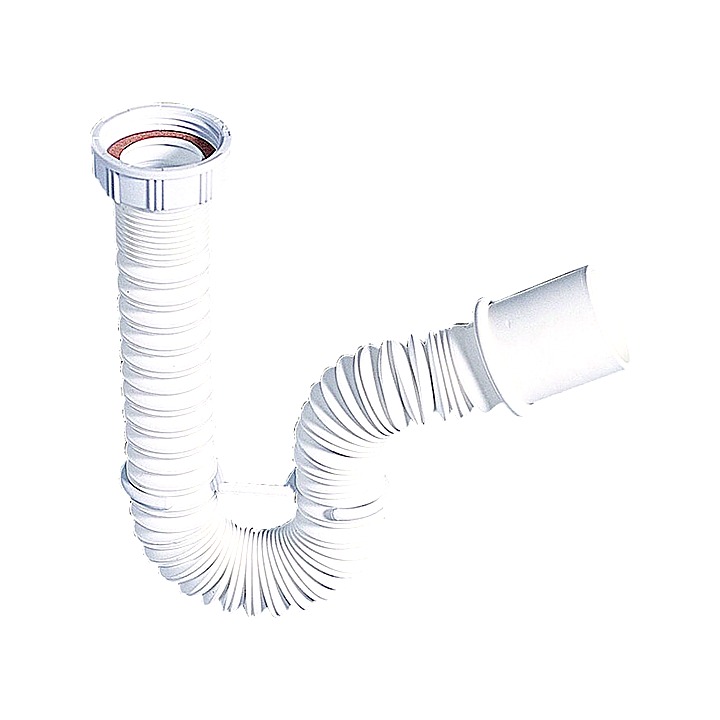 1 1/4" x 32mm Extendable 270-700mm Waste Drain Connector Flexible Pipe