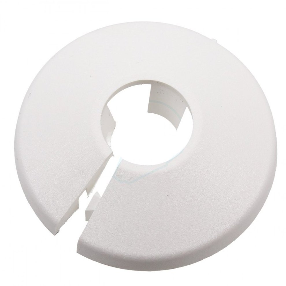 Talon Pipe Collar White 15 mm 10 Pack