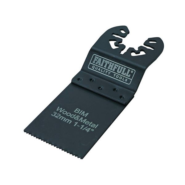 Faithfull Bi-Metal Flush Cut Wood/Metal Blade 44mm