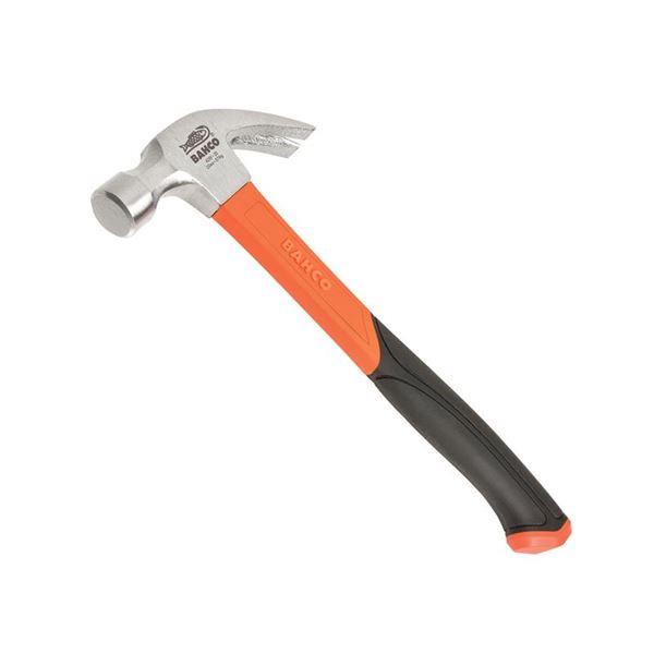 Bahco Curved Fibreglass Claw Hammer