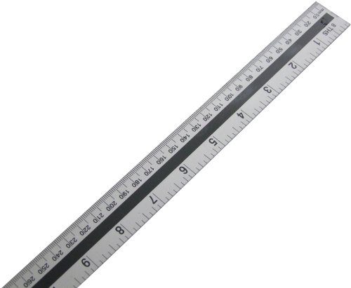 1 Meter 39" Aluminium Ruler