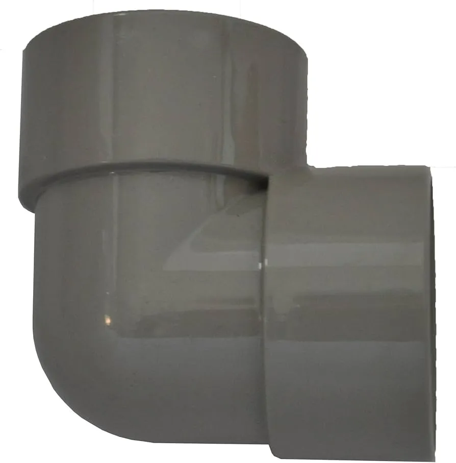 50mm Elbow 90° Solvent Weld Grey