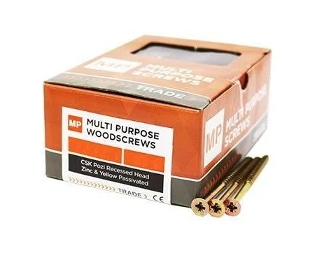 MP Screws 6.0 x 130mm 50 Pack