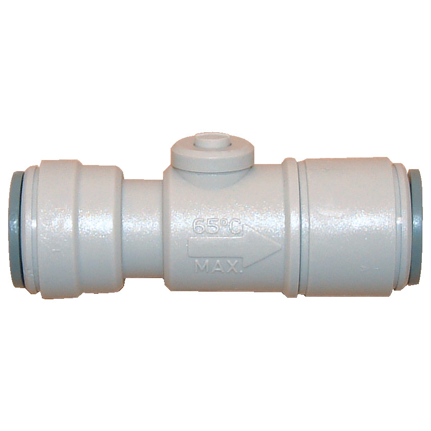 JG Speedfit Plastic Service Valve 15mm White