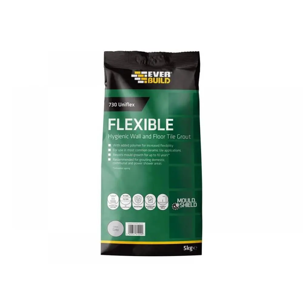 Everbuild Grey Grout 5kg