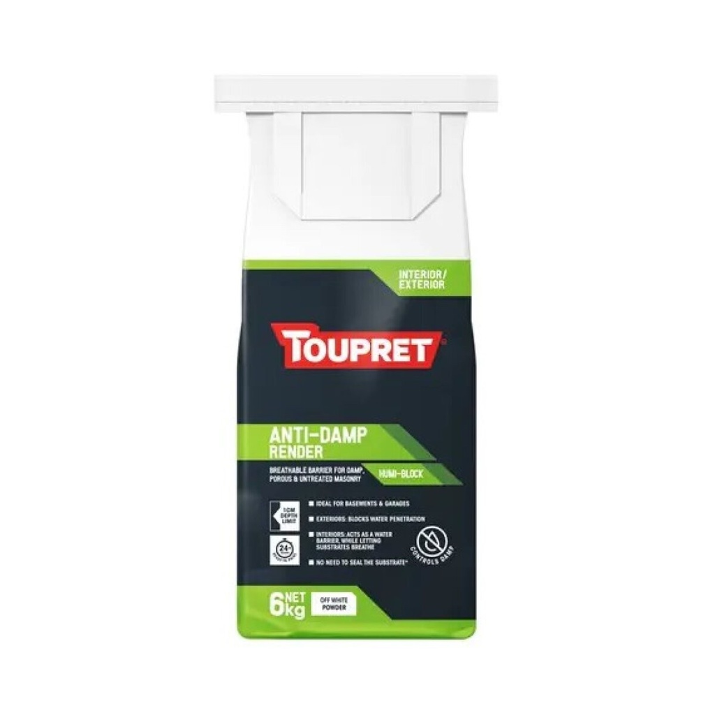 Toupret Anti-Damp Render 6kg