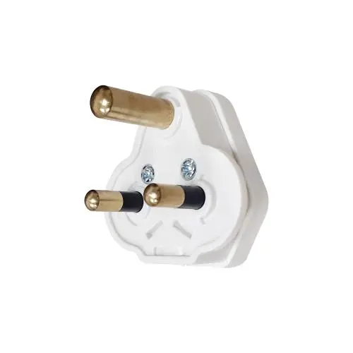 5 Amp Plug White
