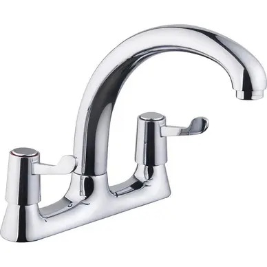 Contract Lever Deck Sink Mixer Tap