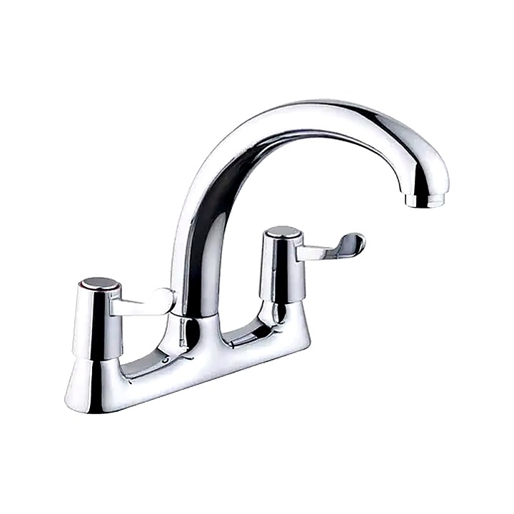Contract Lever Deck Sink Mixer Tap