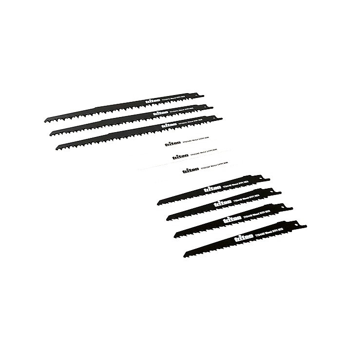 Triton Reciprocating Saws Blade Set 10 Pack