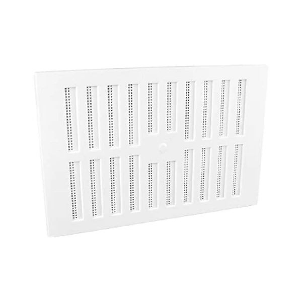 9" x 9" Adjustable Hit & Miss Vent White 