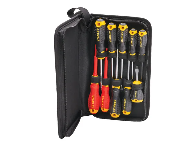 STANLEY 10 Piece Screwdriver Set 