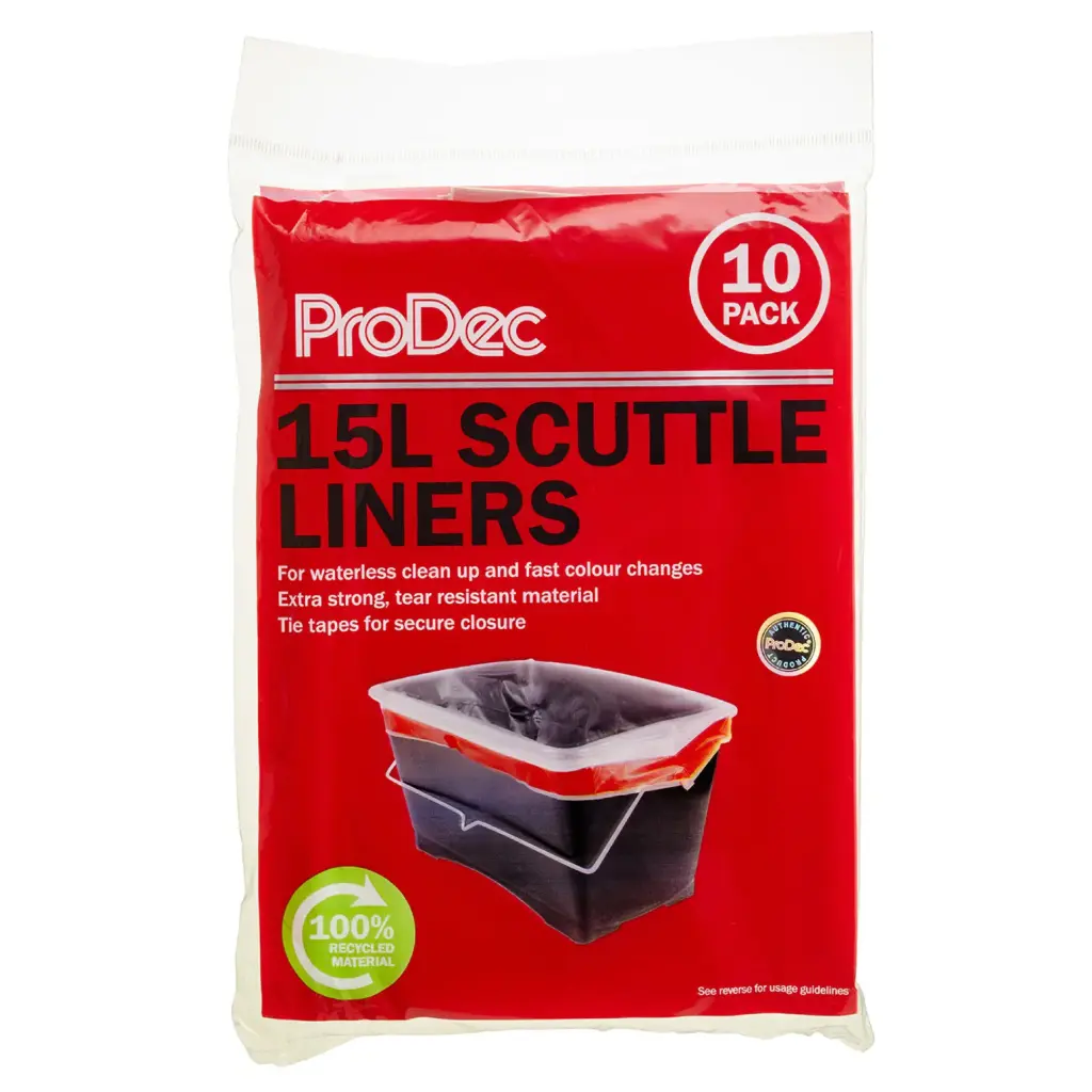 ProDec Disposable Liners for 15L Paint Scuttle 10 Pack