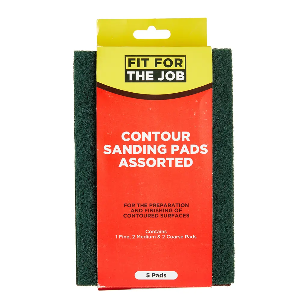 Fit for the Job Contour Sanding Pads 5pcs
