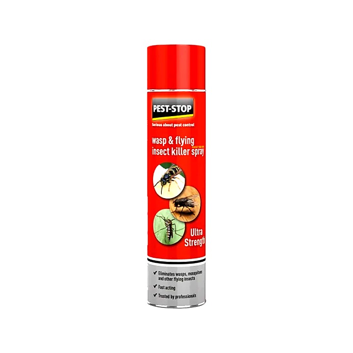 Pest Stop Fly & Wasp Insect Killer Spray 300ml
