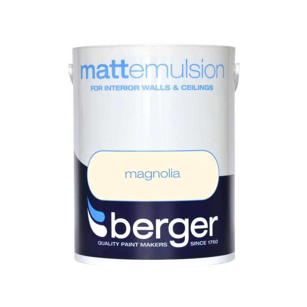 Berger Vinyl Matt 5L Magnolia