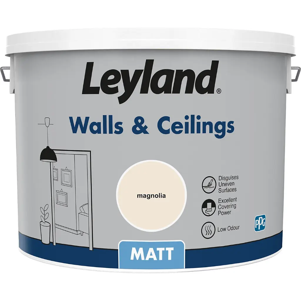 Leyland Magnolia Matt Emulsion 10L