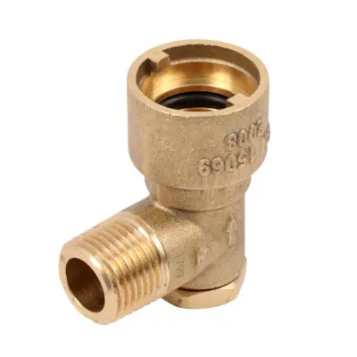 1/2" Gas Bent Bayonet Connector 