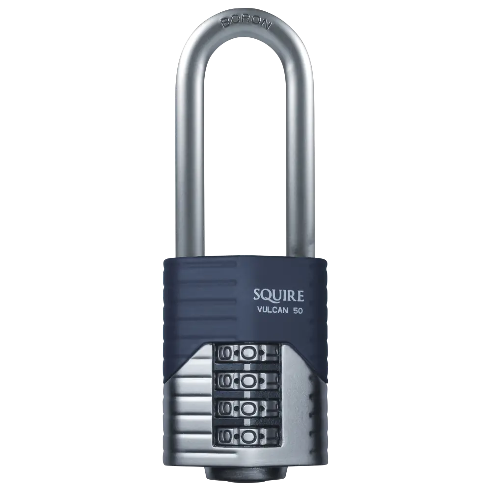 Squire Long Shackle Combination Padlock 40mm 