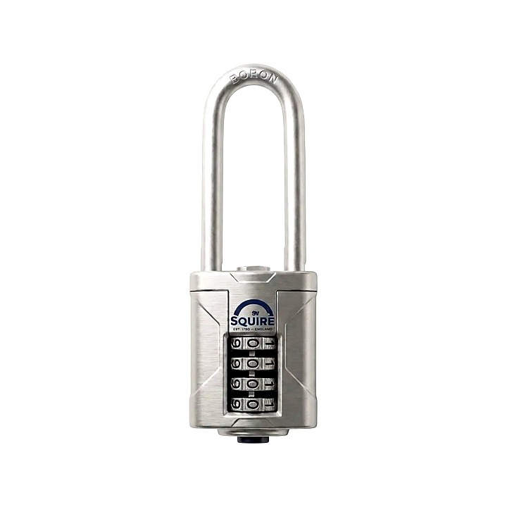 Squire Long Shackle Combination Padlock 40mm 