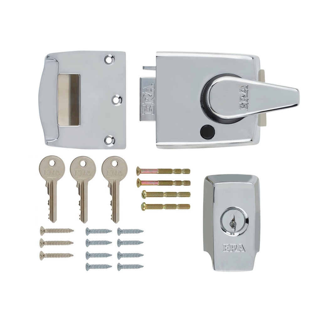 ERA Doublelocking Nightlatch Door Lock 60mm Backset 