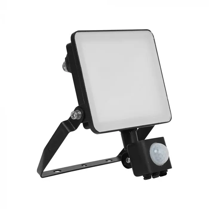 V-TAC LED PIR Sensor Floodlight  Cool White 1IP65