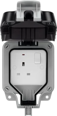BG Weatherproof Storm Single Switched 13A 