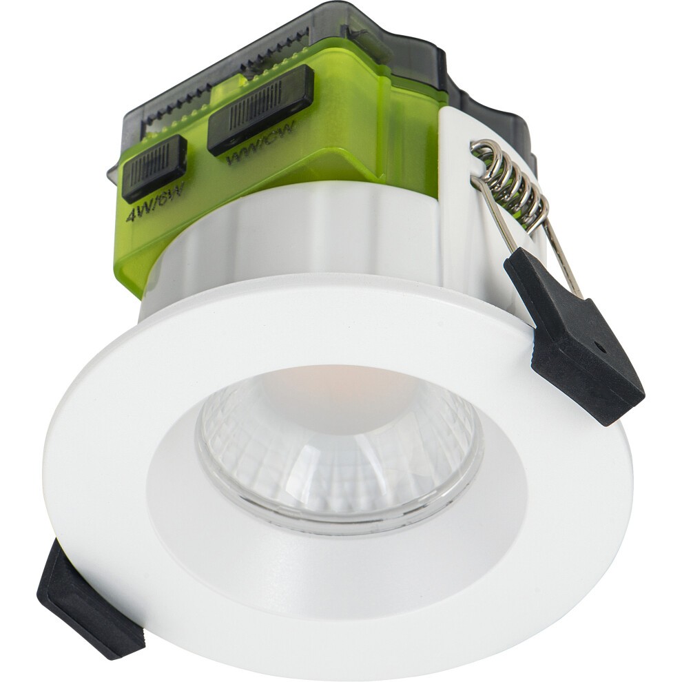Luceco F-Type MK2 Regressed Fire Rated Fixed LED Downlight 