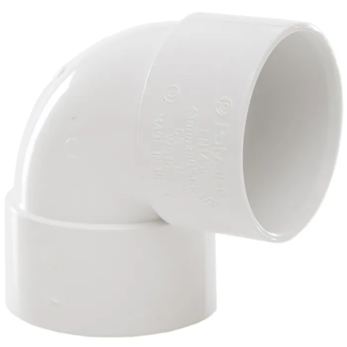 40mm Elbow 90° Solvent Weld White