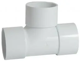 40mm Tee Solvent Weld White