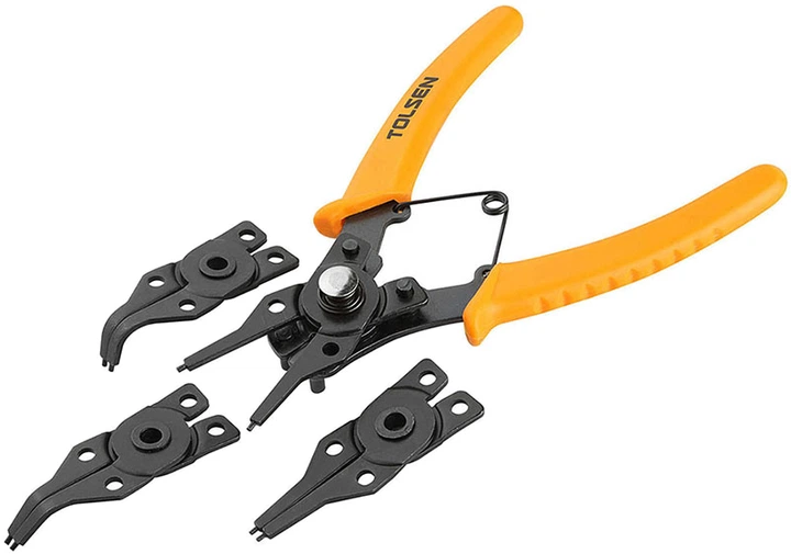 Tolsen Plier Circlip Set 4 -in-1 160mm 