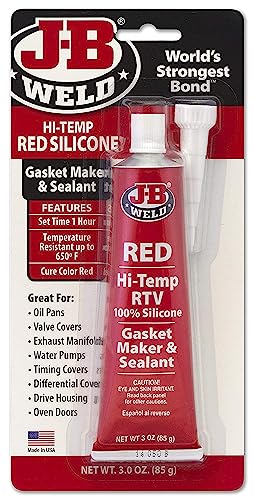Hi-Temp Silicone Gasket Maker & Sealant Red 85g