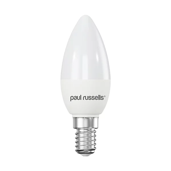 Paul Russells Small Screw-in Day Light Candle Bulb