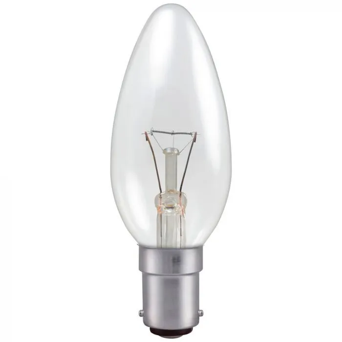 Crompton Small Bayonet 25W Candle Bulb 